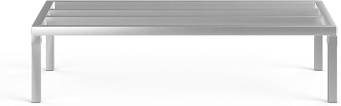 24 in X 48 in. Aquarium Stand | Industrial Style Aluminum Fish Tank Base with Open Frame Design-PurrikoPets