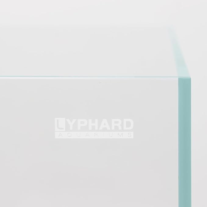 9.5 Gallon Rimless Aquarium, Ultra Clear Glass Low Iron Small Fish Tank for Betta, L15.7×W11.8×H11.8 Inches Thickness 5mm with EVA Foam Mat Included-PurrikoPets