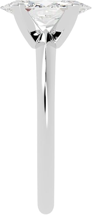 1 to 5 Carat LAB GROWN Solitaire IGI CERTIFIED Diamond Engagement Ring (E-F Color VS2-SI1 Clarity)