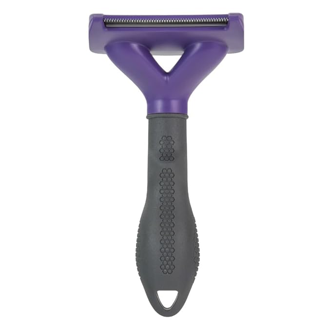 FURminator deShedding Tool For Medium/Large Cats, Short Hair, Removes Loose Hair From Shedding-PurrikoPets