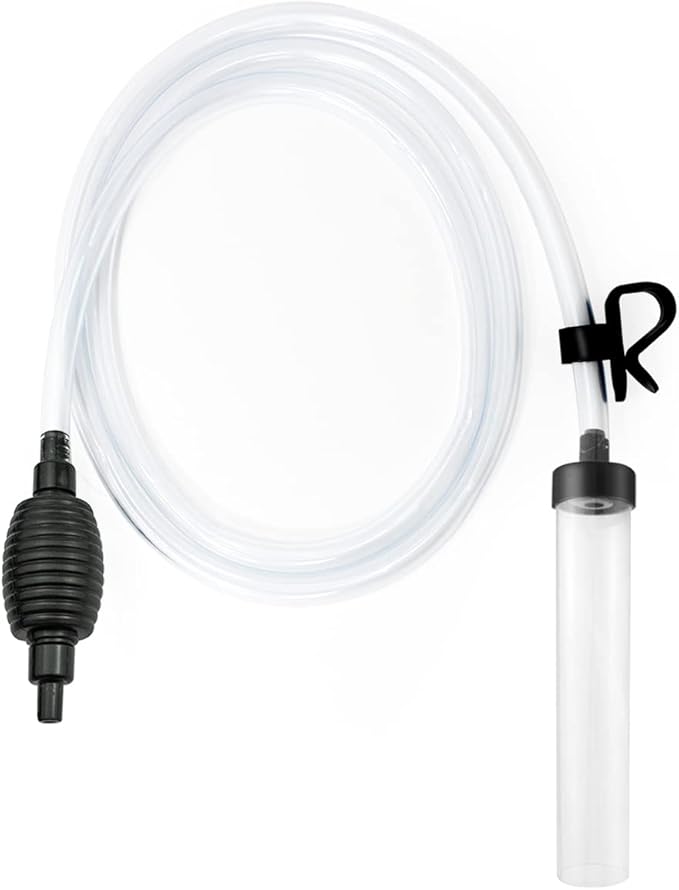 7ft Aquarium Siphon Vacuum Cleaner for Fish Tank Cleaning Gravel & Sand-PurrikoPets