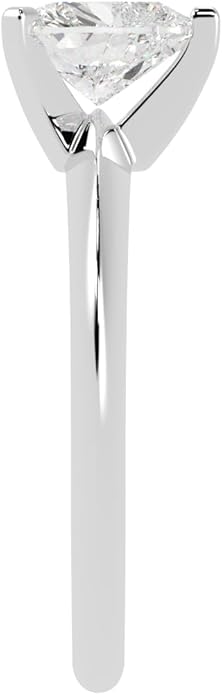 1 to 5 Carat LAB GROWN Solitaire IGI CERTIFIED Diamond Engagement Ring (E-F Color VS2-SI1 Clarity)