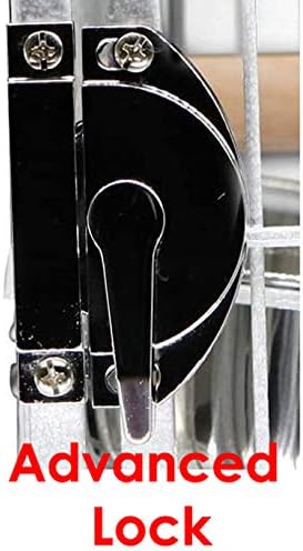 64" Extra Large Corner Bird Flight Breeding Wrought Iron Rolling Parrot Cage Side Solid Metal Plate Feed Doors Pull Out Removable Grate and Tray with Around Metal Seed Guard-PurrikoPets