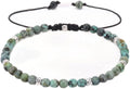 ZOSOJONA Women Handmade Boho Wrap Bracelets Natural Stone Variety Beads Strand Bracelet