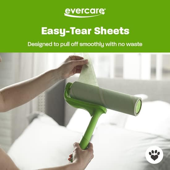 Evercare Ultra Sticky Pet Mega Lint Roller Value Pack with Lint Roller and 2 Refill Rolls, 50 Sheets Each-PurrikoPets
