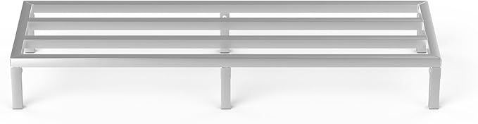 20 in X 60 in. Aquarium Stand | Industrial Style Aluminum Fish Tank Base with Open Frame Design-PurrikoPets