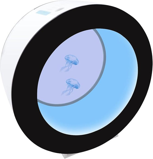 4.8Gal Jellyfish Aquarium Fish Aquarium with Water Circulation and Intelligent Filtration System, 16 Colors and 4 Light-Changing Effects Fish Tank Without Aquarium Water Chiller-PurrikoPets