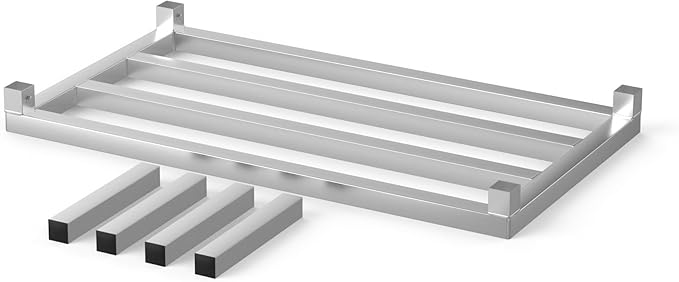 20 in X 36 in. Aquarium Stand | Industrial Style Aluminum Fish Tank Base with Open Frame Design-PurrikoPets