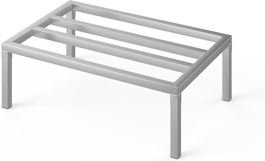 24 in X 36 in. Aquarium Stand | Industrial Style Aluminum Fish Tank Base with Open Frame Design-PurrikoPets