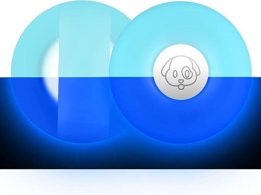 Airtag Holder for Dog Collar, Cibaabo Silicone Air Tag Case Cover Compatible with Apple Airtags for 0.8-1.2inch Cat Pet Collar Harness Loop-PurrikoPets