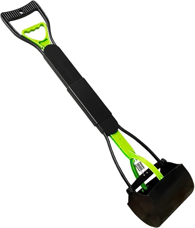 28" Large Pooper Scooper for Dogs, Heavy Duty Poop Scooper for Large Medium & Small Dog, Pet Dog Pooper Scooper for Grass & Gravel Pick Up-PurrikoPets