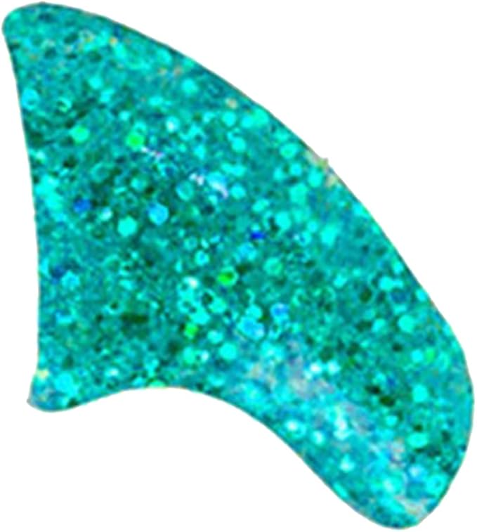 40 Pack Soft Nail Caps for Cat Claws Seafoam Glitter Small-PurrikoPets