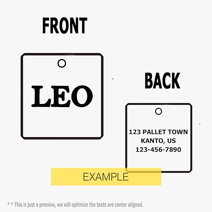 316 Surgical Grade Stainless Steel Personalized Dog & Cat ID Tags - Made with Three Thousand Love for Our Fur-Baby - Original Funny Shapes Bat, Engraved Name or Text for Pet Collar Accessories-PurrikoPets