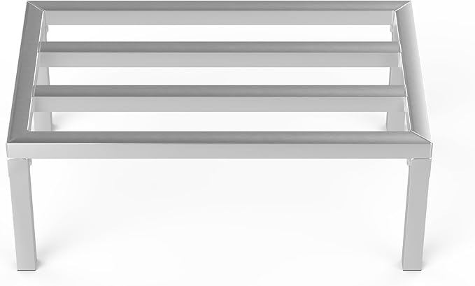 18 in X 30 in. Aquarium Stand | Industrial Style Aluminum Fish Tank Base with Open Frame Design-PurrikoPets