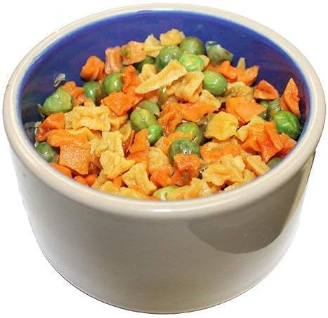 Exotic Nutrition Veggie Blend - Healthy Natural Mixed Dried Vegetable Treat - Sweet Potatoes, Carrots, Peas - for Degus, Chinchillas, Sugar Gliders, Hedgehogs, Guinea Pigs & Small Pets… (3 Pound)-PurrikoPets