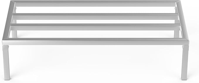 24 in X 48 in. Aquarium Stand | Industrial Style Aluminum Fish Tank Base with Open Frame Design-PurrikoPets