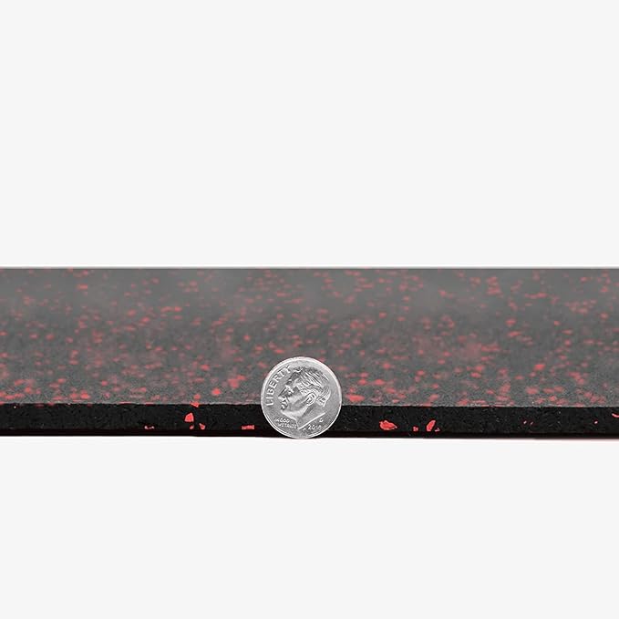 Flooring Inc's 1/4" Thick Tough Rubber Flooring Roll | Flexible Recycled Rubber Floor Mats for Home Gym | Heavy Duty Rubber Mat for Home Gyms, Sheds, Horse Stall Mat or Trailer-PurrikoPets