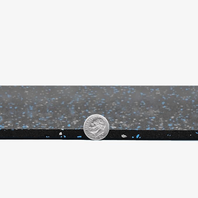 Flooring Inc's 1/4" Thick Tough Rubber Flooring Roll | Flexible Recycled Rubber Floor Mats for Home Gym | Heavy Duty Rubber Mat for Home Gyms, Sheds, Horse Stall Mat or Trailer-PurrikoPets