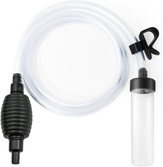 5ft-S Aquarium Siphon Vacuum Cleaner for Fish Tank Cleaning Gravel & Sand-PurrikoPets
