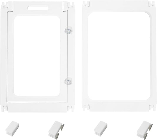 Acrylic Dog Playpen-Clear Dog Play Pen Indoor for Puppy-24”H 2Panels-PurrikoPets