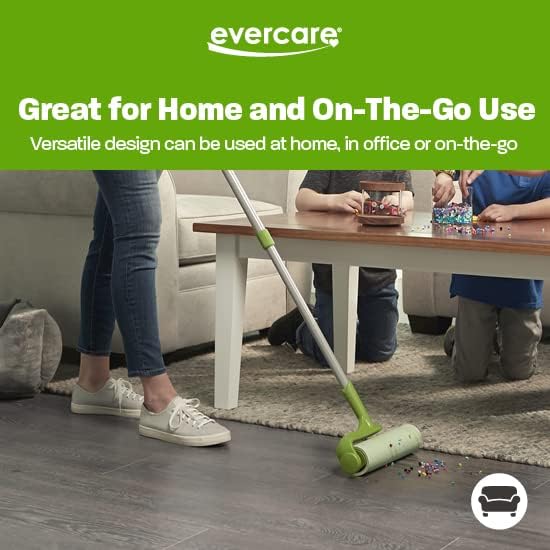 Evercare Pack of 6 10" Wide Large Surface Mega Pet Roller Refill, 50 Sheets Each (300 Sheets Total)-PurrikoPets