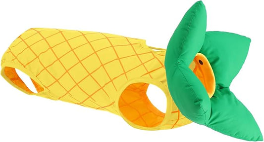 EMUST Cat Recovery Suit Female, Soft Cat Surgical Suit for Abdominal Wounds, Cute Kitten Shirt Clothes for Cats Anti Licking Full Bodysuit for Kittens 4-8lb, Yellow, M-PurrikoPets