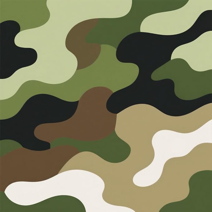 Funfox Dog Harness No Pull, Adjustable Pet Vest Harness, Super Soft Material with Vertical Handle Easy Control, Reflective Night Walking, 2 Leash Clips for XLarge Dogs, Camo Green, XL-PurrikoPets