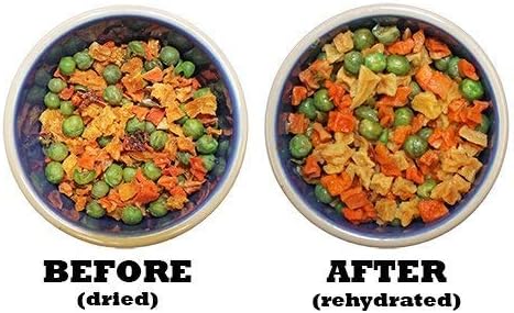 Exotic Nutrition Veggie Blend - Healthy Natural Mixed Dried Vegetable Treat - Sweet Potatoes, Carrots, Peas - for Degus, Chinchillas, Sugar Gliders, Hedgehogs, Guinea Pigs & Small Pets… (3 Pound)-PurrikoPets