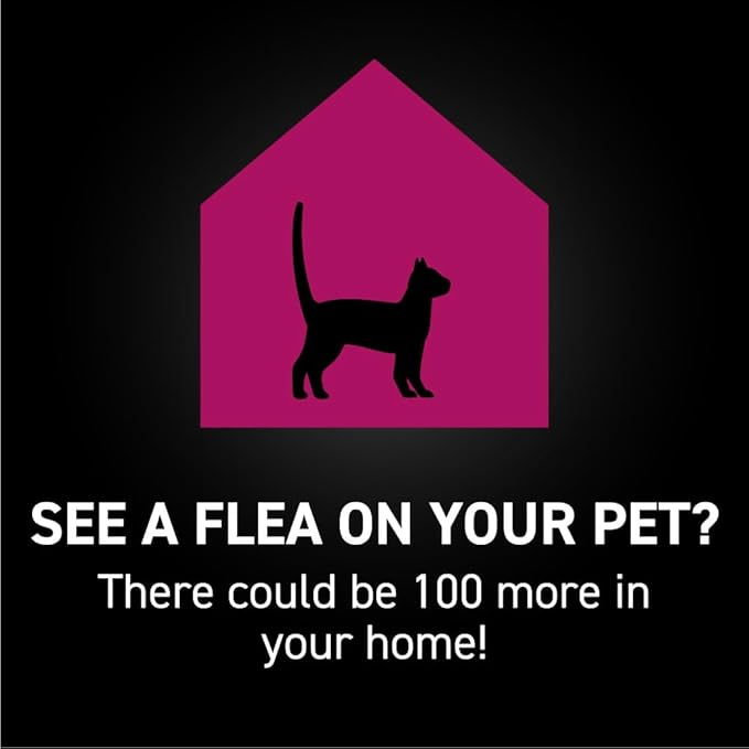 Flea and Tick Prevention for Cats, Repellent, and Control, Fast Acting Waterproof Topical Drops for Cats Over 3.5 lbs, 1 Month Dose-PurrikoPets