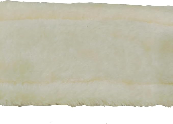 English Girth for Horse English Girth with Fleece Lightweight Horse Girth for English Saddle Size 42 (Brown)-PurrikoPets