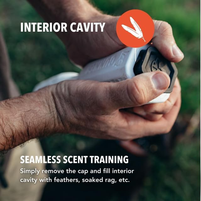 Dog Training Bumper - Durable Retriever Dummy for Professional Training, Perfect for Water Activities, Hunting, and Outdoor Retrieval Practice, with Adjustable Rope for Easy Handling (White)-PurrikoPets