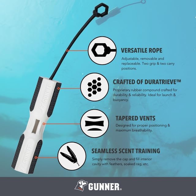 Dog Training Bumper - Retriever Training Dummy, Retrieving Dummies for Pets, Bumpers for Water Retrieving with Adjustable Rope, (Flasher)-PurrikoPets