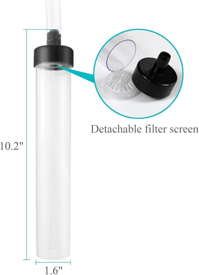 50ft Aquarium Water Changer Gravel & Sand Cleaner Fish Tank Siphon Cleaning Tools-PurrikoPets