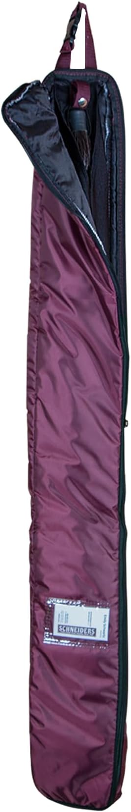 Dura-Tech Deluxe Fake Horse Tail Bag | Protects Fake Horse Tail | Full-Length Zipper | Tangle-Free Lycra Sleeve | Secure Tail Fastener | Handy ID Pocket | Color Burgundy-PurrikoPets