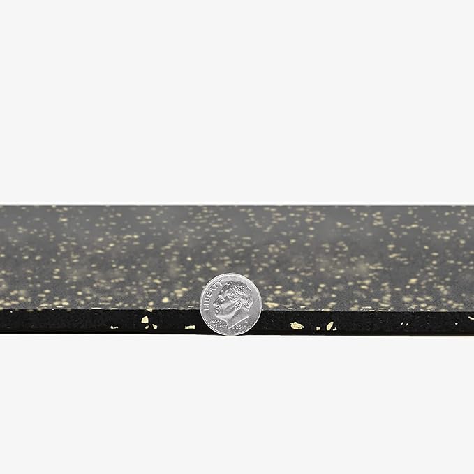 Flooring Inc's 1/4" Thick Tough Rubber Flooring Roll | Flexible Recycled Rubber Floor Mats for Home Gym | Heavy Duty Rubber Mat for Home Gyms, Sheds, Horse Stall Mat or Trailer-PurrikoPets