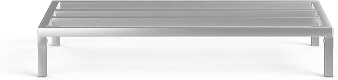 24 in X 48 in. Aquarium Stand | Industrial Style Aluminum Fish Tank Base with Open Frame Design-PurrikoPets