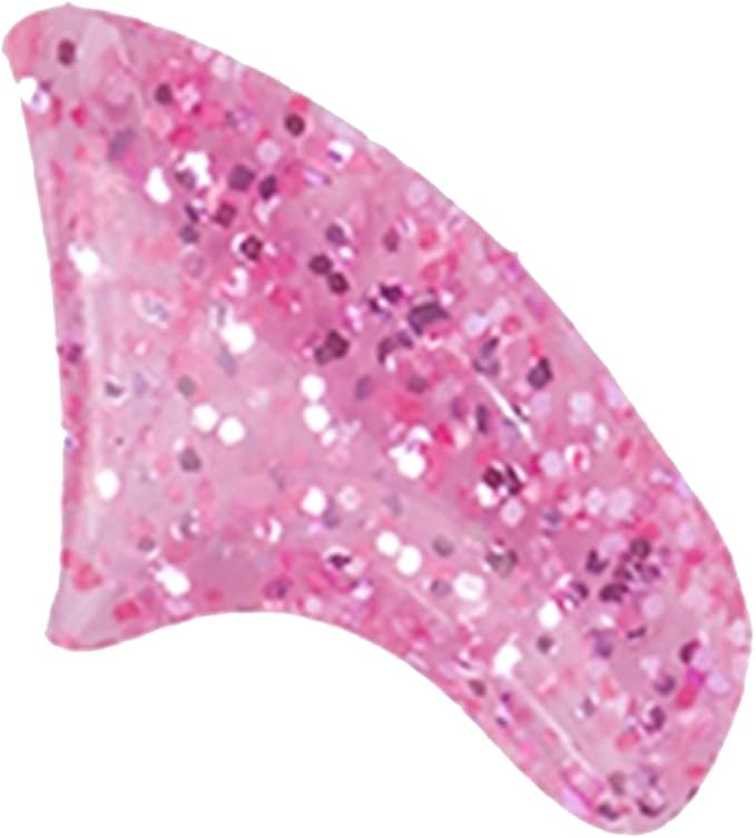 40 Pack Soft Nail Caps for Cat Claws Pink Glitter Medium-PurrikoPets
