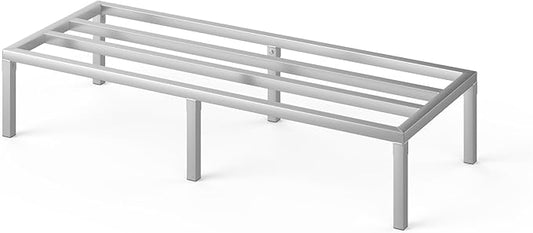 24 in X 60 in. Aquarium Stand | Industrial Style Aluminum Fish Tank Base with Open Frame Design-PurrikoPets