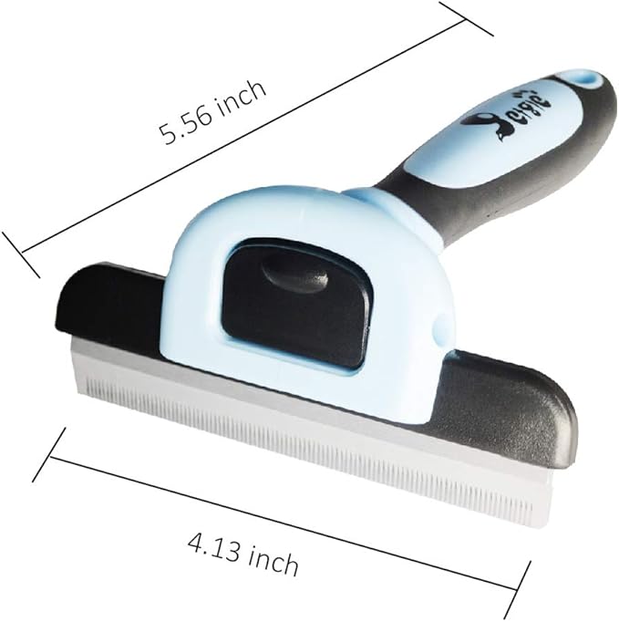 Effective Deshedding Brush and Large Dog Comb - Professional Grooming Tools for Dogs and Cats to Reduce Undercoat Shedding-PurrikoPets