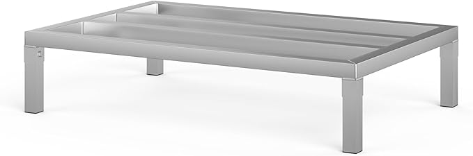 24 in X 36 in. Aquarium Stand | Industrial Style Aluminum Fish Tank Base with Open Frame Design-PurrikoPets