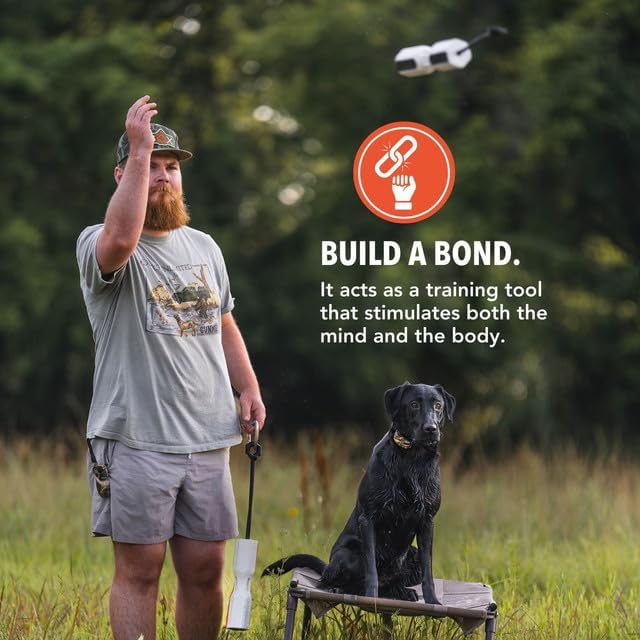 Dog Training Bumper - Retriever Training Dummy, Retrieving Dummies for Pets, Bumpers for Water Retrieving with Adjustable Rope, (Flasher)-PurrikoPets