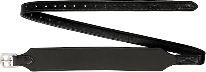 Exion Wide Stability Stirrup Leathers for English Saddles | Premium Cowhide Leather | Enhanced Leg Stability & Comfort | Sizes: 48" to 62"-PurrikoPets