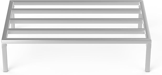 30 in X 48 in. Aquarium Stand | Industrial Style Aluminum Fish Tank Base with Open Frame Design-PurrikoPets