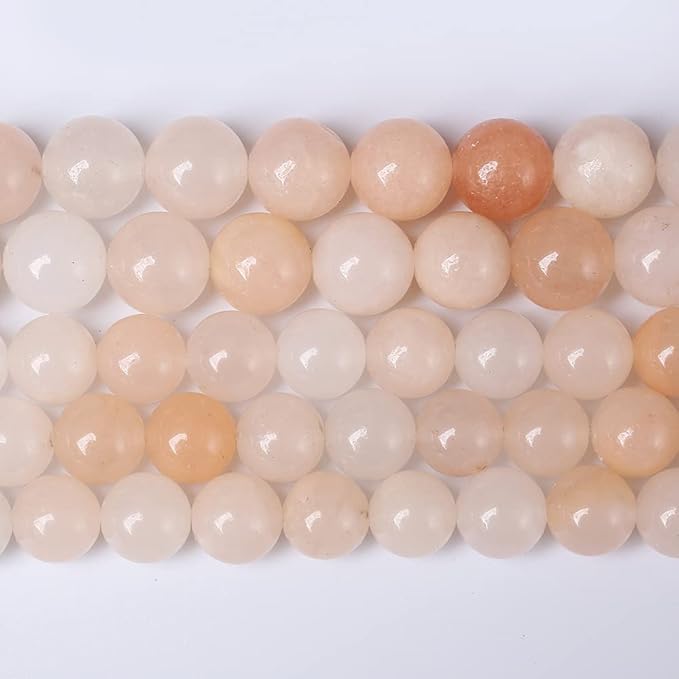 90PCS 4mm Natural Pink Aventurine Gemstone Beads Round Loose Spacer Stone Beads for Jewelry Making DIY Bracelet Necklace Materials 15" (Pink Aventurine, 4mm)