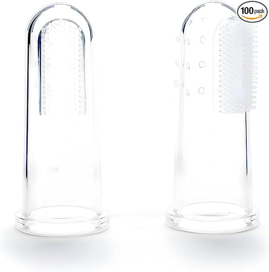 6Pack Dog Toothbrush，360º Dog Tooth Brushing Kit, Cat Toothbrush, Teeth Cleaning, Finger Brush-PurrikoPets