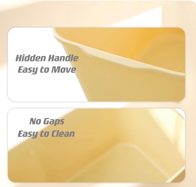 Extra Large Kitty Litter Box with High Sides, Anti-Splashing, Tool-Free Assembly, Multi Cat, Jumbo (Grey) 24.60" L x 16.92" W x 12.99" H-PurrikoPets