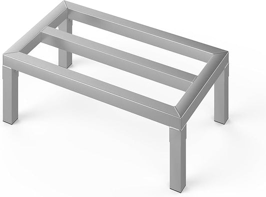 14 in X 24 in. Aquarium Stand | Industrial Style Aluminum Fish Tank Base with Open Frame Design-PurrikoPets