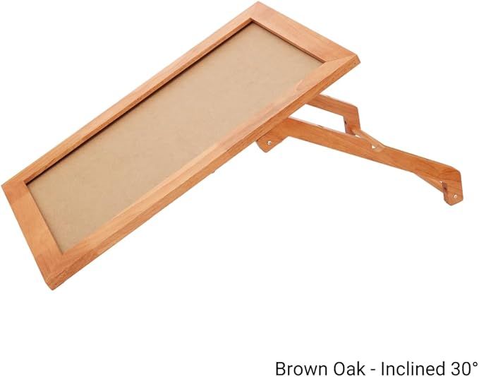 Adjustable Wooden Frame with Stand (Frame ONLY) - Perfect Pairing for Furrther Scratching Mat - Frame Dimensions: 23.6"X15" - Supported Inclinations: 30°, 70°, 180°-PurrikoPets