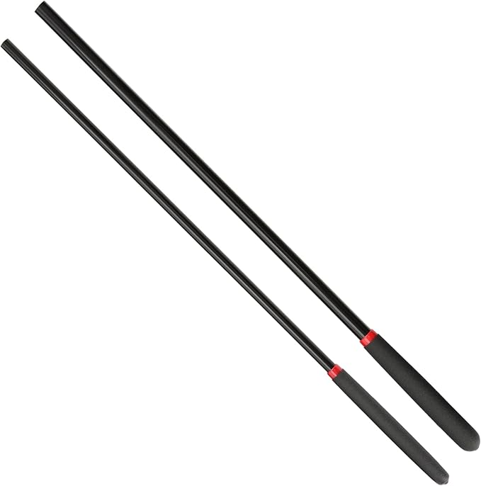 18-inch Horse Riding Crop 2-Piece Set, Black-PurrikoPets