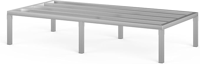 30 in X 60 in. Aquarium Stand | Industrial Style Aluminum Fish Tank Base with Open Frame Design-PurrikoPets